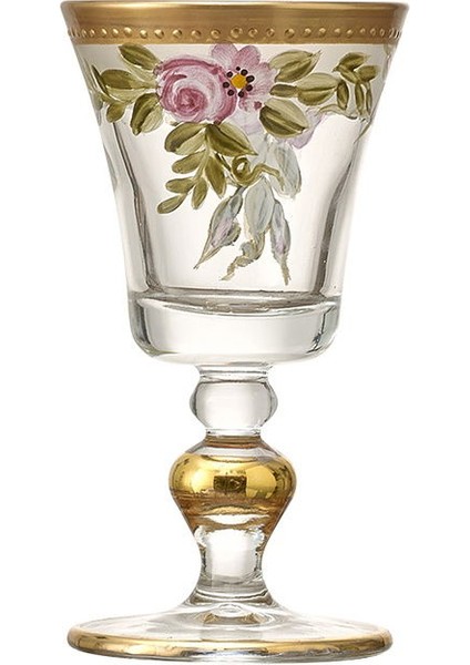 Nevbahar Ayaklı Kahve Yanı Su Bardağı 6'lı