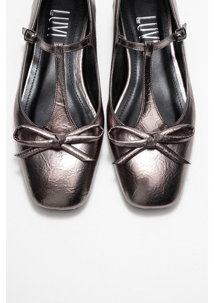 Lorena Platin Fiyonklu Kadın Babet Ayakkabı fiyatları