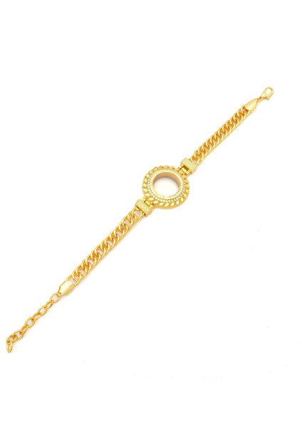 Altın Kaplama Çeyrek Çerçeve Bileklik BLK-1127 fiyatları