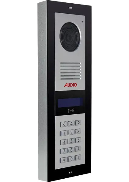 Audıo 003002 Bus Plus 2X16 ve 4X16 LCD Ekranlı Zil Paneli (Mekanik Butonlu)– Siyah Şase fiyatları