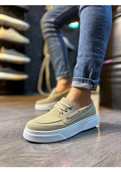 Yüksek Taban Günlük Ayakkabı 700 Vizon