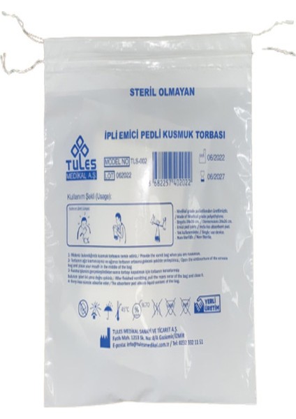 Kusmuk Torbası İpli 100 Adet