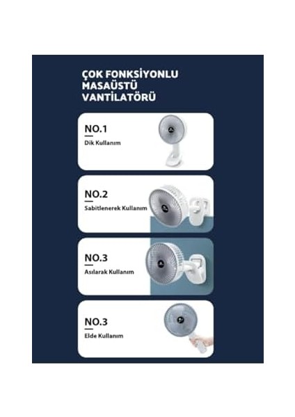 W2 USB Kablolu 3 Kademeli Oynar Başlıklı Mini Fan Ergonomik Ev Ofis Için Sessiz Klipsli Vantilatör fiyatları