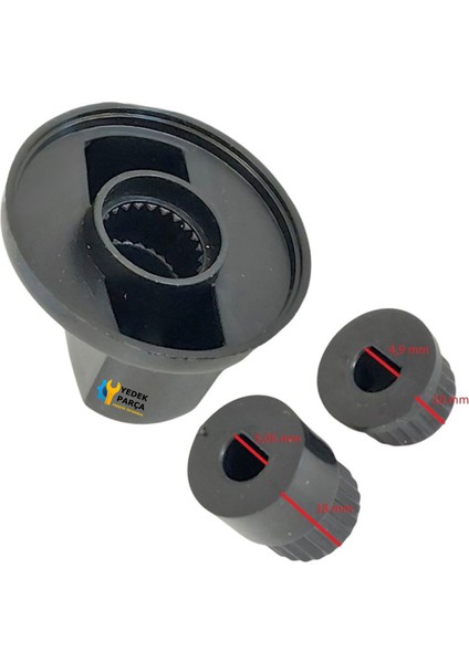 Uğur Uyumlu Düğme 4 Lü Takımı Ankastre Set Üstü Ocak Düğmesi modelleri