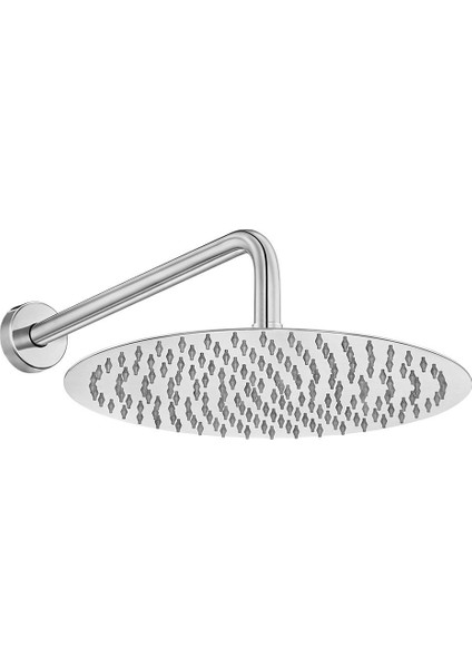 Ar Olympos Plus Tepe Duş Başlığı (Ø 300 Mm) Duvardan Borulu ( L=388 Mm) 102145090