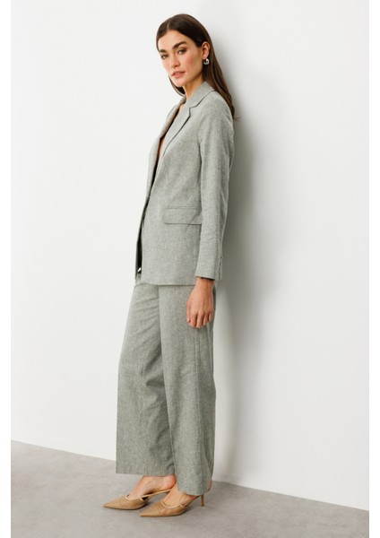 Kadın Bol Paça Yüksek Bel Pantolon 4046 Oliv fiyatları