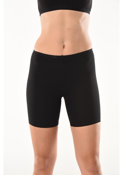 Derya Kurşun Likralı Kısa Kadın Şort Tayt 494 fırsatları