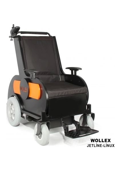 Wollex Refakatçi Sürüşlü Akülü Tekerlekli Sandalye | 500W Motorlu ve 250 kg Taşımalı Jetline Linux fiyatları