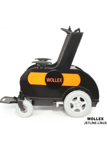 Wollex Refakatçi Sürüşlü Akülü Tekerlekli Sandalye | 500W Motorlu ve 250 kg Taşımalı Jetline Linux indirimleri