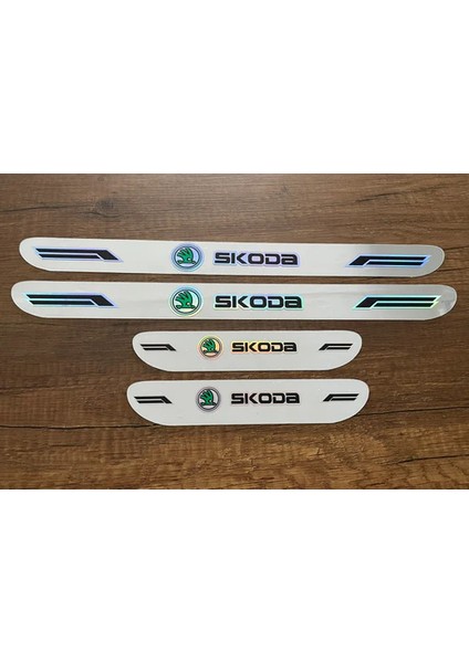 Skoda Aynalı Kapı Eşiği4' Lü Seti