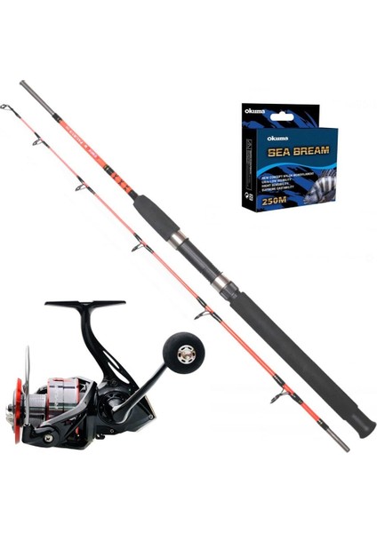 Raptor 6000 - Remixon Pagrus 180CM Tekne Olta Seti