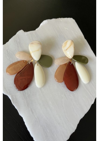 Sallantılı Reçine Küpe fiyatları