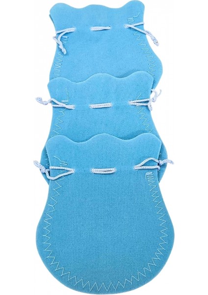 Kadife Kese Açık Mavi 50 Adet 11X14 Boy Takı, Altın Kesesi (Ipli & Büzgülü) fırsatları