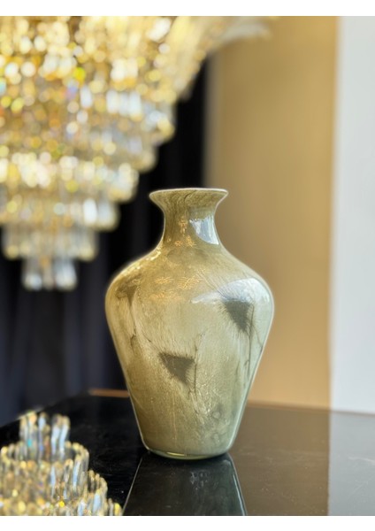 Mint Yeşili Cam Aurora Vazo Küçük Boy fiyatları