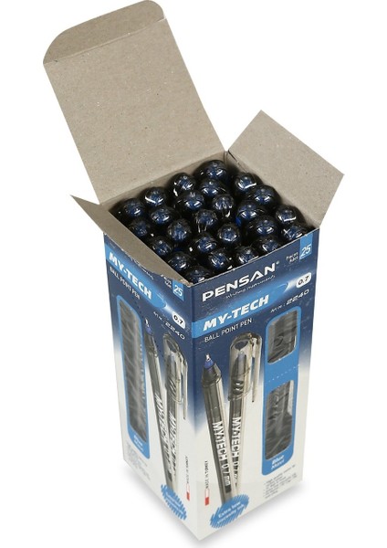 Pensan Tükenmez Kalem 0.7 Mavi 25 Li Kutu fırsatları