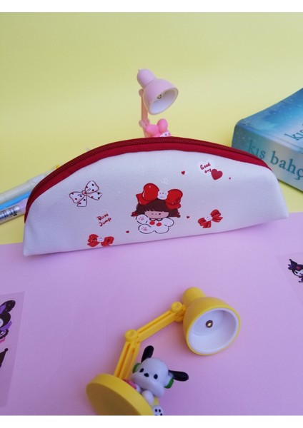 Sevimli Kedi ve Anime Temalı Renkli Okul Kalem Kutusu fiyatları