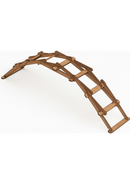 Da Vinci Köprüsü | Montessori Eğitim Seti | Eğitici Maket - Junior Da Vinci Ahşap Stem Oyuncak indirimleri