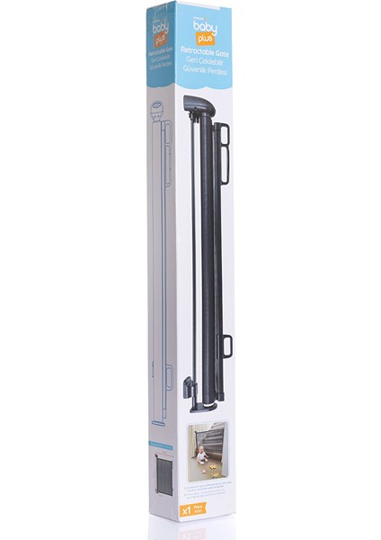 Geri Çekilebilir Güvenlik Perdesi Siyah fiyatları