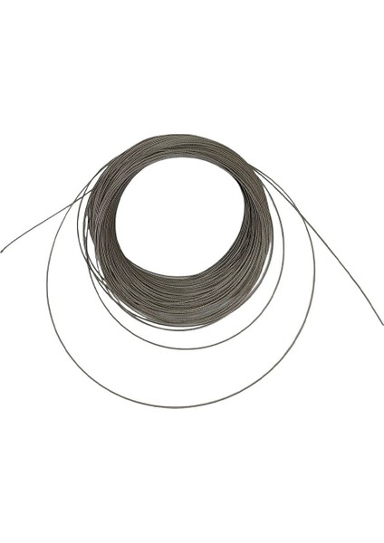 Araç Cam Kriko Tamir Için Çelik Tel Halatı - 7*7 Çap-1,2 = 100 Metre fiyatları