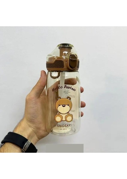 Kahverengi Çocuk Suluğu, Pipetli, Taşımalı, 500 Ml, Sağlıklı ve Hızlı Kullanım modelleri