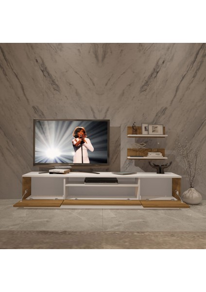 Trendstyle 4s Mdf Tv Ünitesi ve Orta Sehpa 2'li Set modelleri