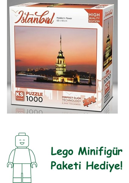 Ks Games 1000 Parça Kız Kulesi ve Gün Batımı