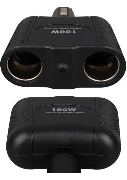 1643 12-24V 100W 2'lı Araç Çakmak Çoklayıcı fırsatları