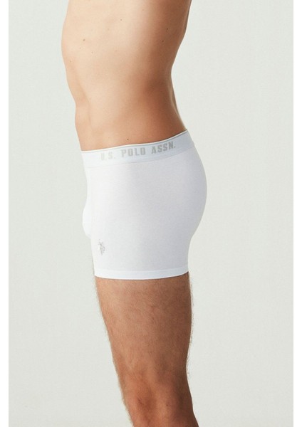 Erkek 3&#039; Lü Beyaz Pamuklu Kutulu Boxer - Beyaz - BCP1.80L09H7D-S fırsatları