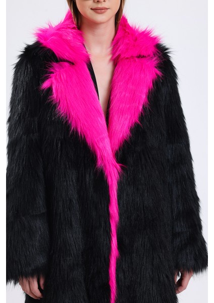 Yakası Farklı Özel Tasarım Kürk Manto fırsatları