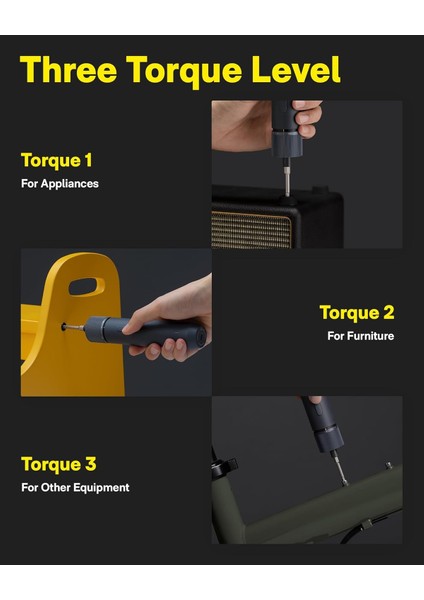 3.6V Tornavida Seti (Klasik) QWLSD001 modelleri