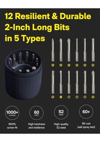 3.6V Tornavida Seti (Klasik) QWLSD001