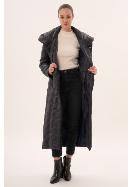 Veger Özelyaka Tesettür Boykapitone Kaban fırsatları