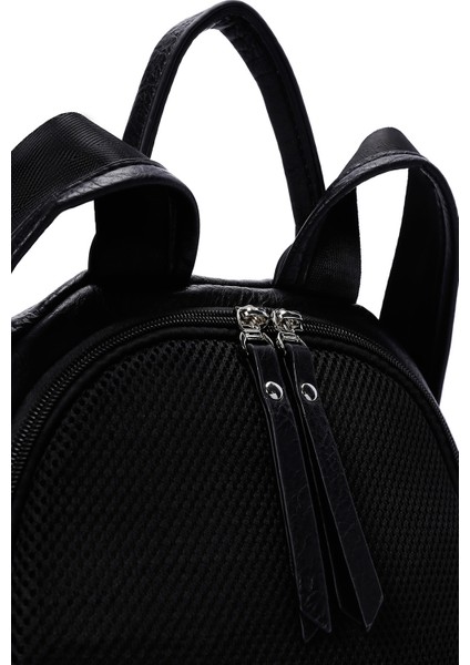 Kadın Siyah Casual Sırt Çantası 25WBD2487AS