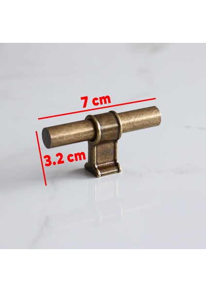 Mobilya Mutfak Çekmece Dolap Kulpu Kulbu Kulpları Eskitme Antik Sarı Metal Düğme Tek Vidalı fiyatları