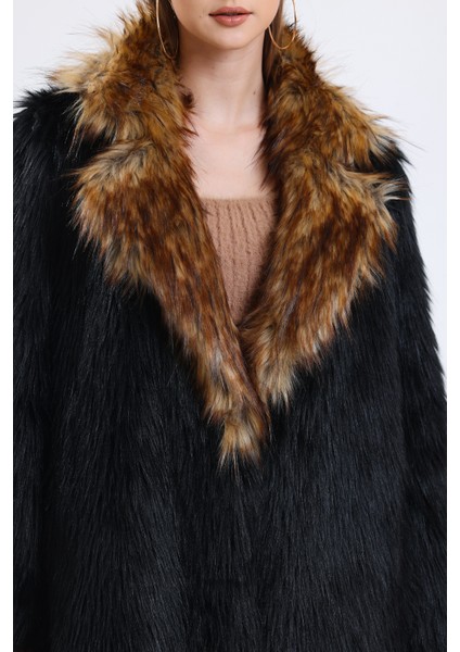 Yakası Farklı Özel Tasarım Kürk Manto indirimleri