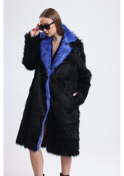 Yakası Farklı Özel Tasarım Kürk Manto indirimleri