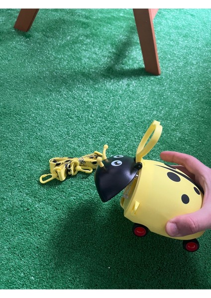 Uğur Böceği Desenli Renkli Tekerlekli 550ML Okul Matara Suluk modelleri