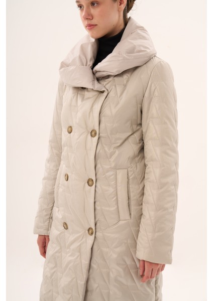 Veger Özelyaka Tesettür Boykapitone Kaban indirimleri