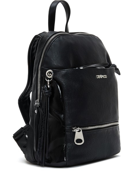 Kadın Siyah Casual Sırt Çantası 25WBD2500FT fırsatları