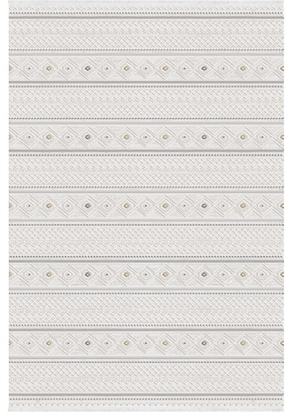 Lavinia, Ipeksi Yün Tuşeli Triko Akrilik Oturma Odası ve Salon Halıı