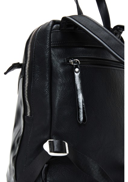 Kadın Siyah Casual Sırt Çantası 25WBD2500FT