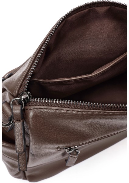 Kadın Kahverengi Uzun Askılı Çapraz Çanta 25WBD246414