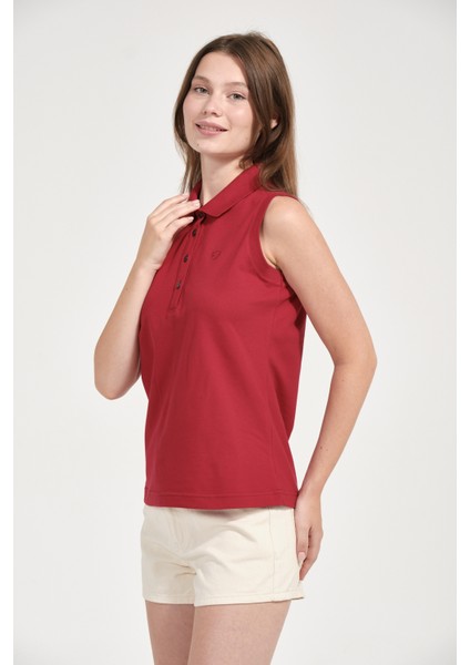 Kadın Regular Fit Kolsuz Polo fırsatları