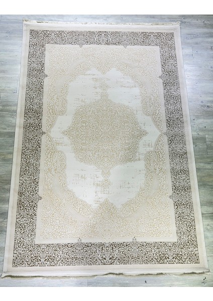 Türkeri, Truva Ipeksi Yün Tuşeli Triko Akrilik Oturma Odası ve Salon Halısı