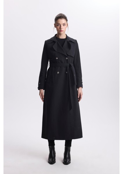 Zincir Detaylı Trençkot 13560