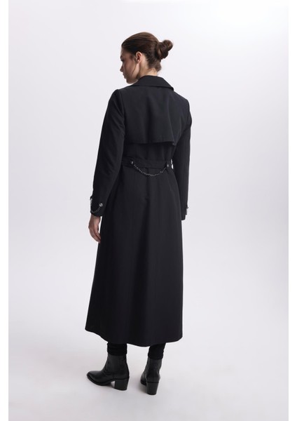 Zincir Detaylı Trençkot 13560 fırsatları