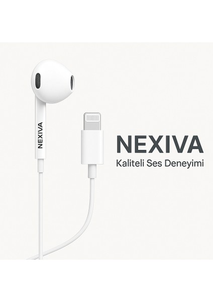 6/6s/7/7plus/8/8 Plus X/xs/xr Ile Uyumlu Kablolu Kulaklık Mikrofonlu Ekstra Ses Kalitesi indirimleri