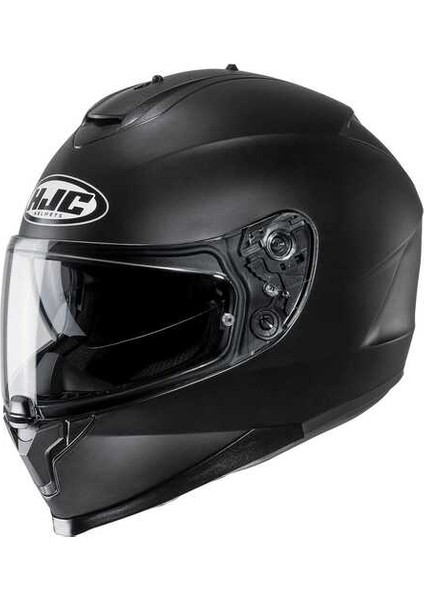 C70N Kask Semı Flat Black