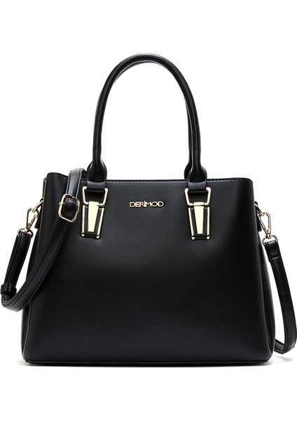 Kadın Siyah Uzun Askılı Kol Çantası 25WBD282618