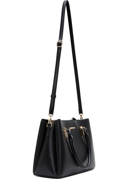 Kadın Siyah Uzun Askılı Kol Çantası 25WBD282618 indirimleri